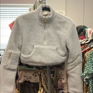 {Meshki} Cropped Pullover